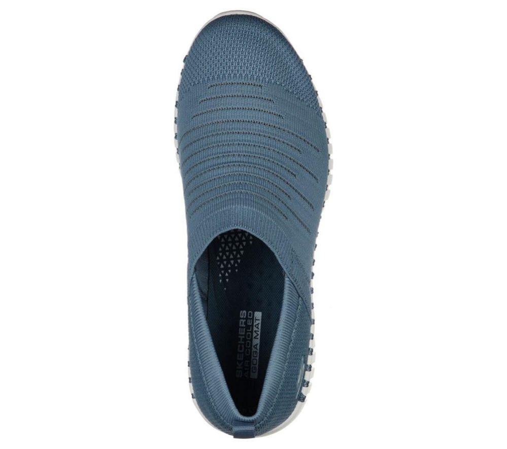 Skechers GOwalk Smart - Wise Women's Walking Shoes Blue | GARO21987