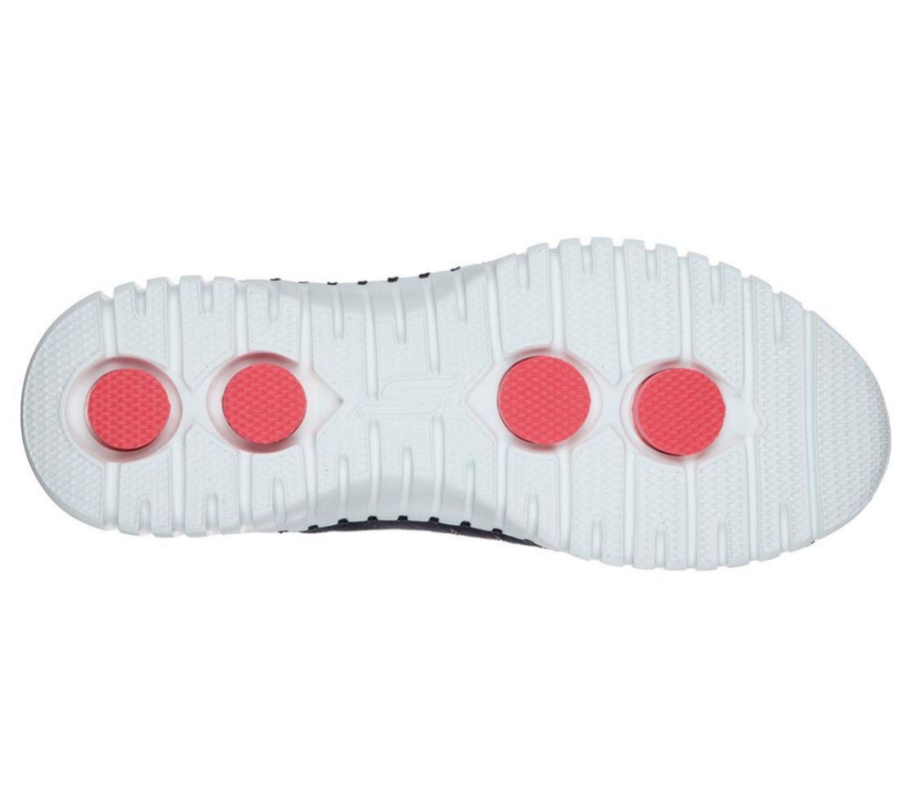Skechers GOwalk Smart - Wise Women's Walking Shoes Navy White | KGXY04976