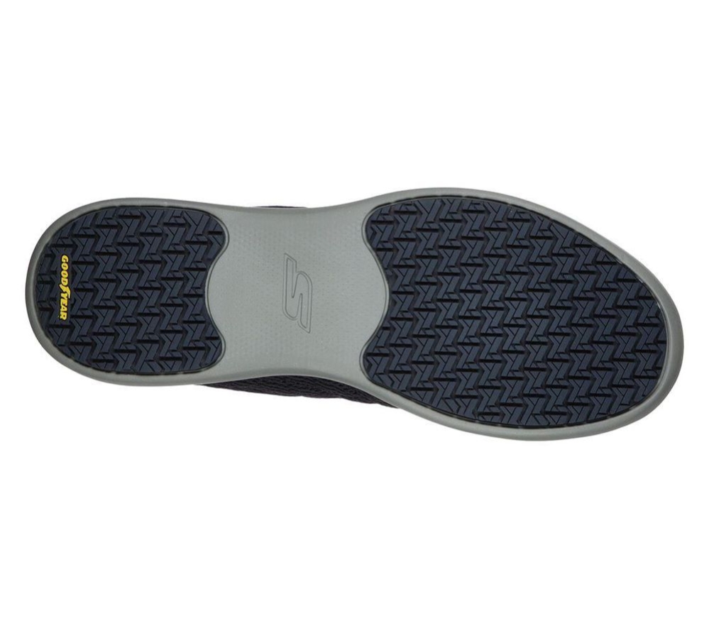 Skechers GOwalk Stability - Advancement Men's Walking Shoes Navy | DWXG51437