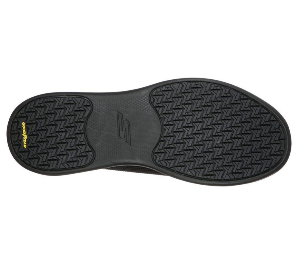Skechers GOwalk Stability Men's Walking Shoes Black | RVYI84372