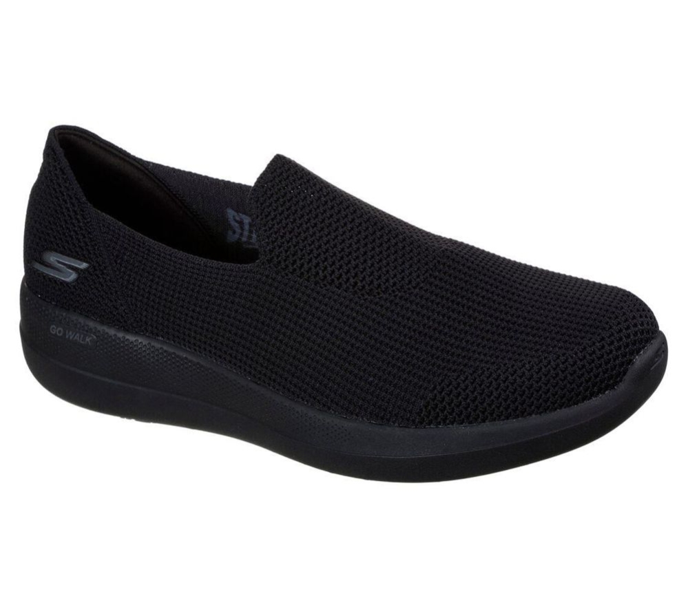 Skechers GOwalk Stability Men\'s Walking Shoes Black | RVYI84372