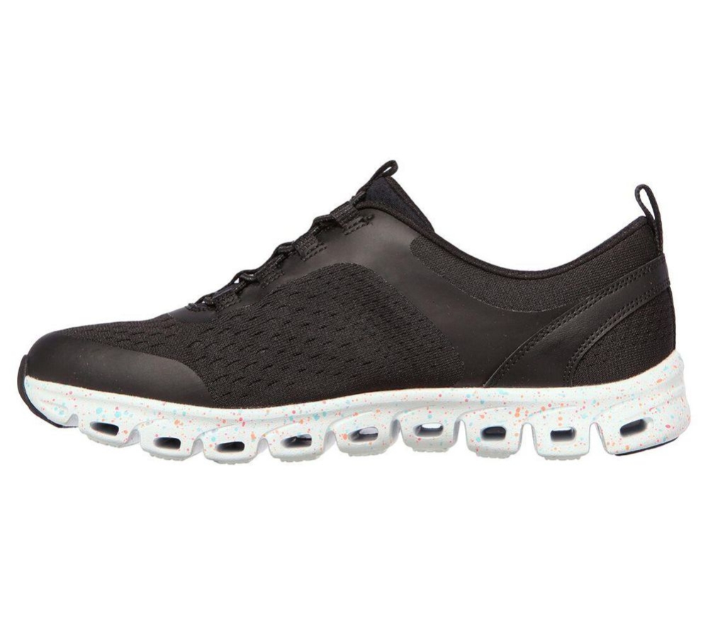 Skechers Glide-Step - Classic Canvas Women's Trainers Black Multicolor | MEXZ83912