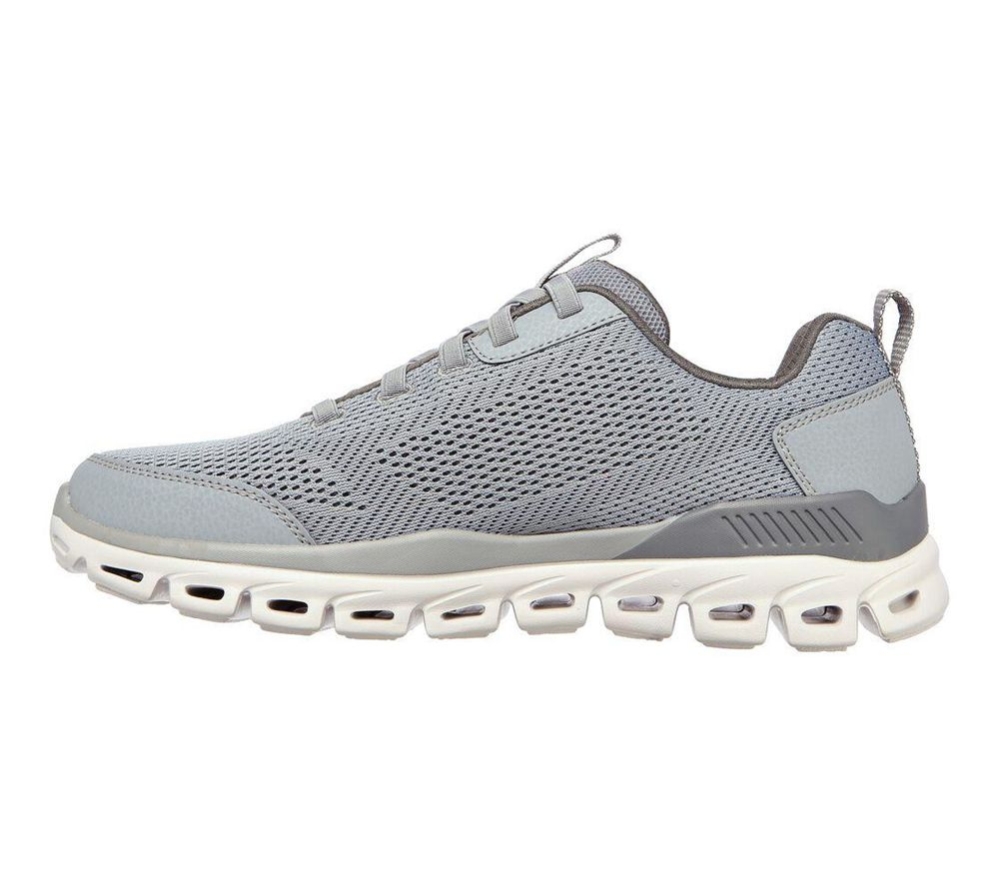 Skechers Glide-Step Men's Walking Shoes Grey | IQSC62873