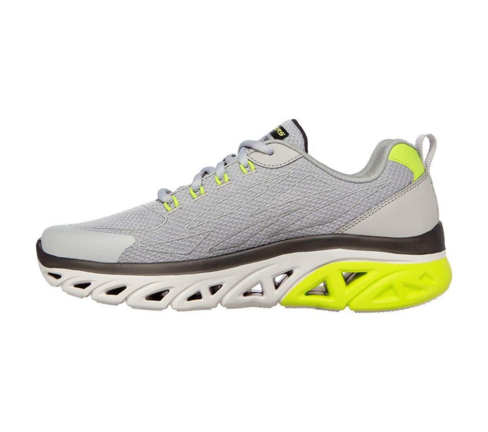 Skechers Glide-Step Sport - Controller Men's Training Shoes Grey Yellow | HTGF56281