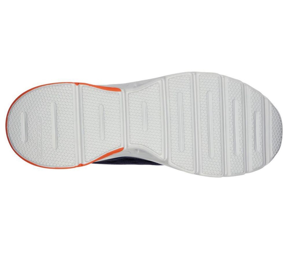Skechers Glide-Step Sport - New Appeal Men's Training Shoes Navy Orange | DRPY86145