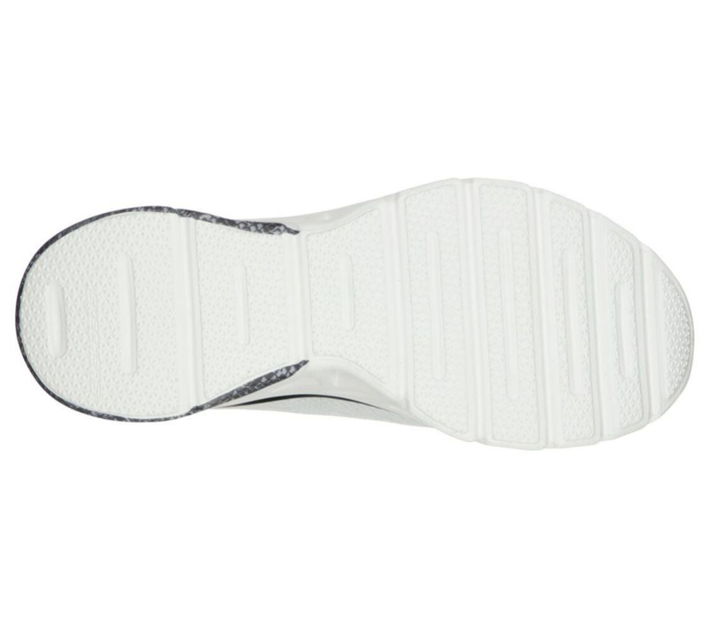 Skechers Glide-Step Sport - Stay Wild Women's Walking Shoes White Black | WKJS07583