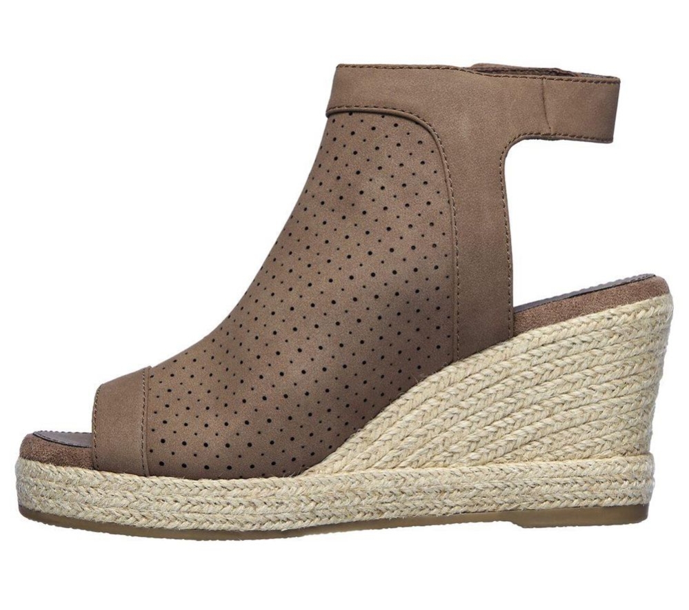 Skechers Indigo Sky - Love Dust Women's Sandals Grey | PYKV90571