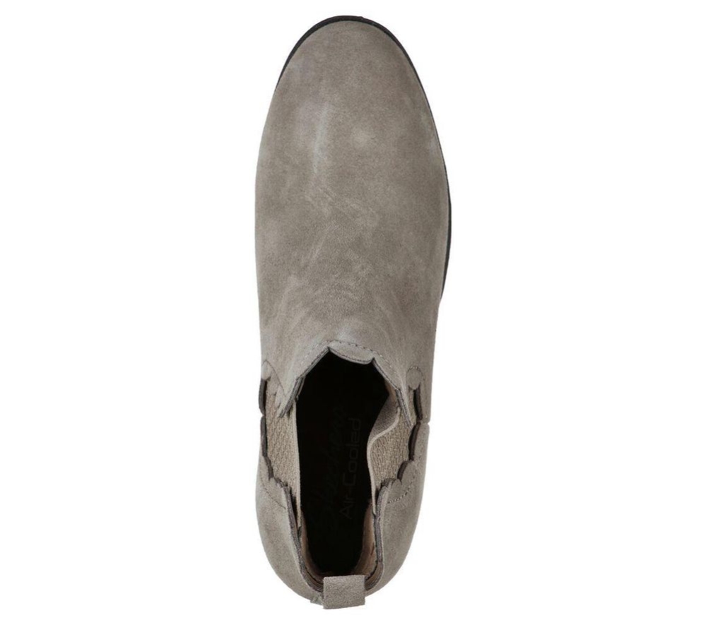 Skechers Lasso - Diver Women's Ankle Boots Grey | NCLB29418