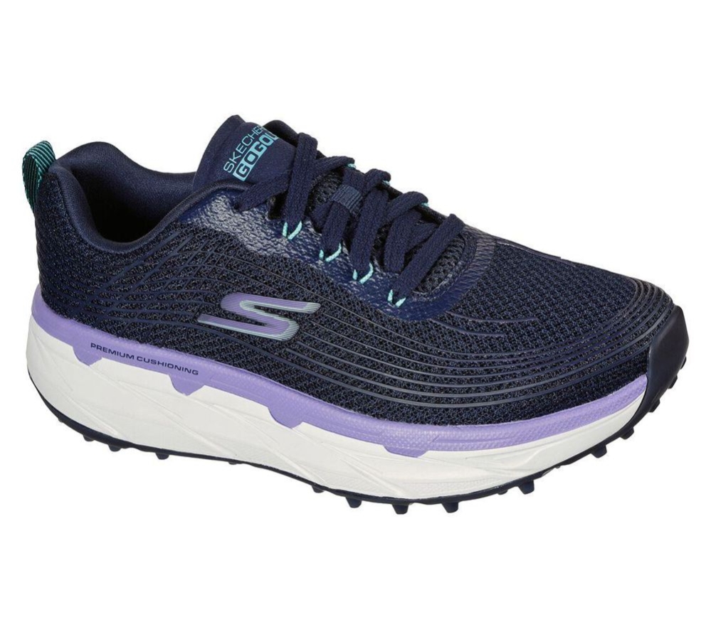 Skechers Max Cushioning: GO GOLF Ultra Max Women\'s Golf Shoes Navy | XRLP29634