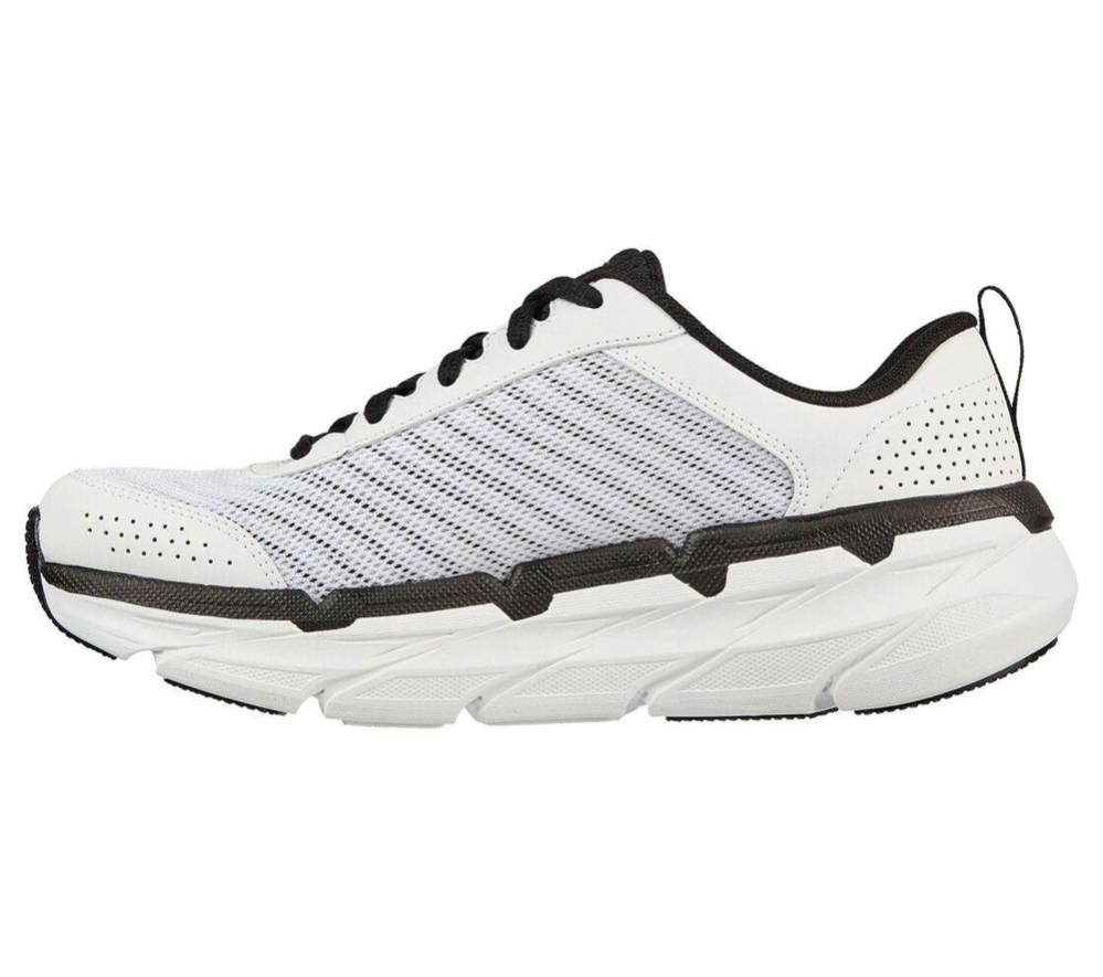 Skechers Max Cushioning Premier - Graceful Moves Women's Running Shoes White Black | AHMW03485