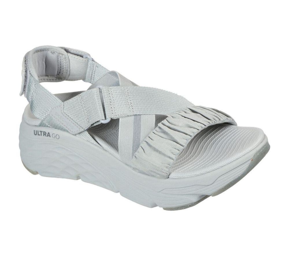 Skechers Max Cushioning - Prosper Women\'s Sandals Grey | CENG24897