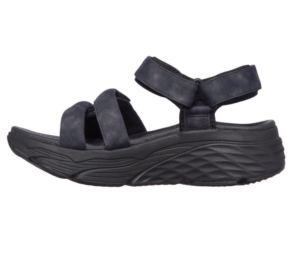 Skechers Max Cushioning - So Fresh Women's Sandals Black | CJWV92137