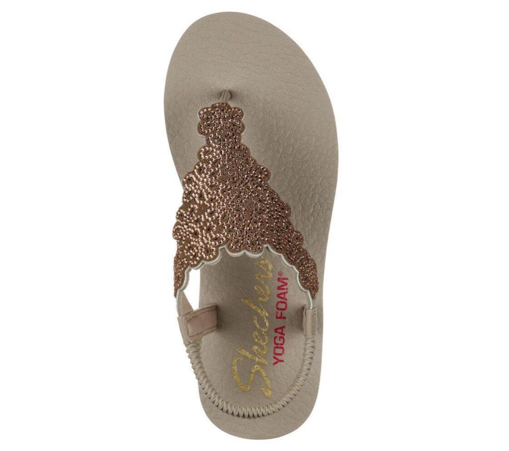 Skechers Meditation - Floral Lover Women's Sandals Grey | KHSP20483