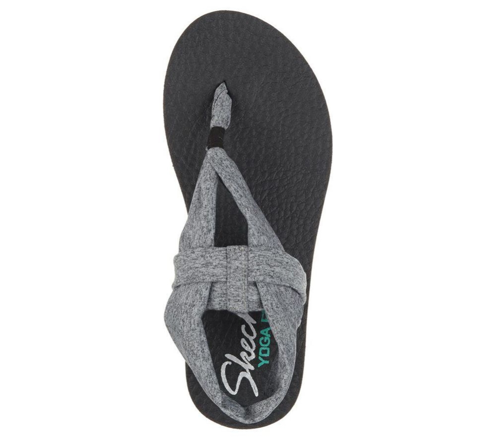 Skechers Meditation - Studio Kicks Women's Sandals Grey | OZWE24695