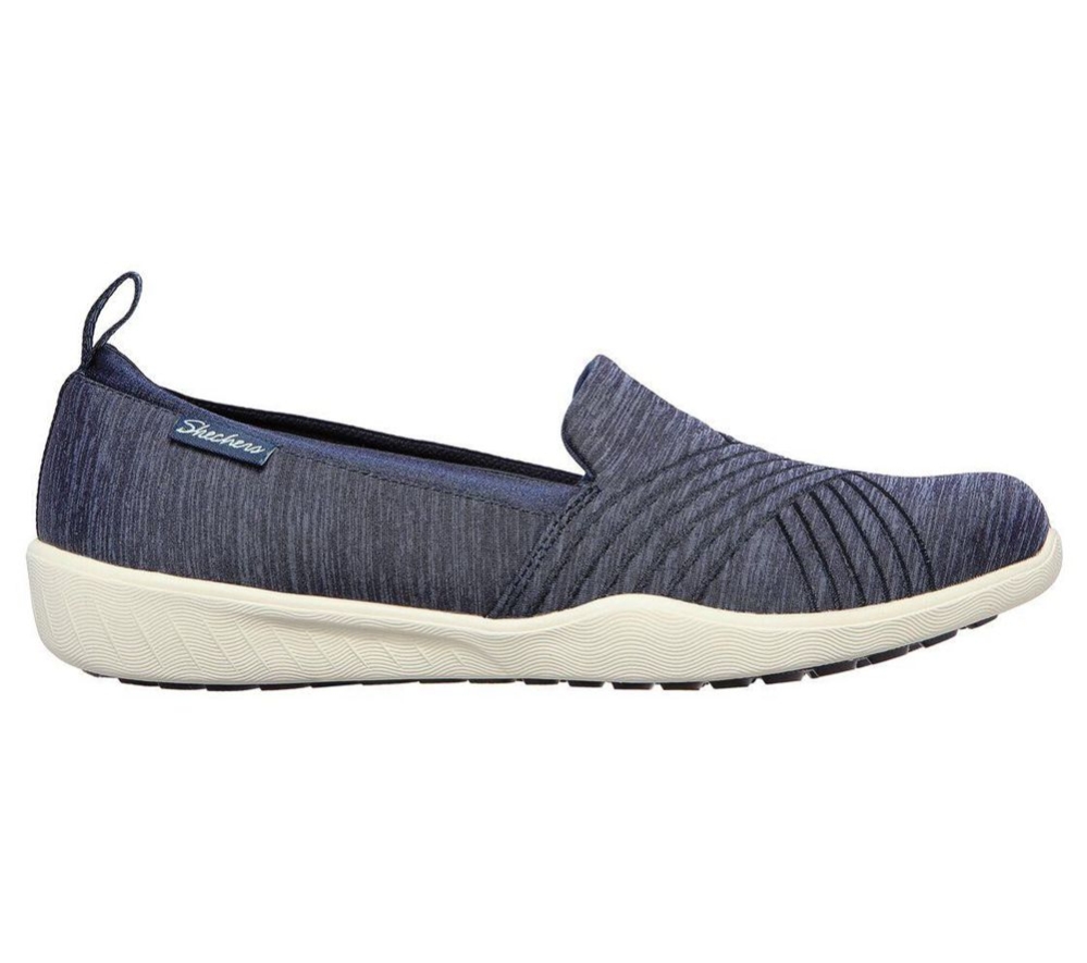 Skechers Newbury St - Better Together Women's Trainers Navy | MCOX61945