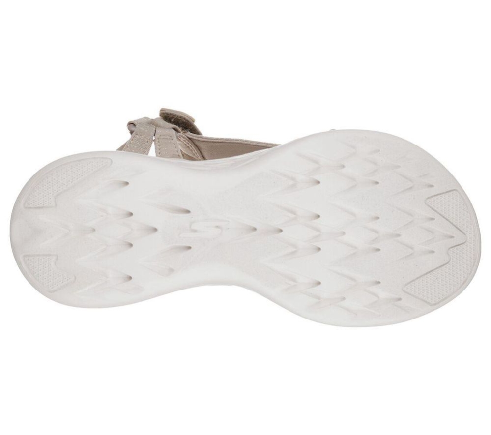 Skechers On the GO 600 - Brilliancy Women's Sandals Beige | HBQX30817