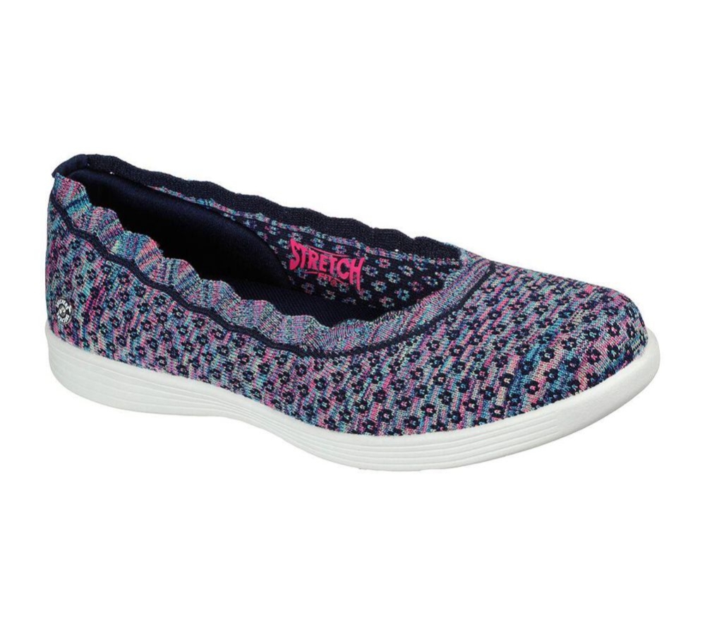 Skechers On-the-GO Dreamy - Brilliant Women\'s Slip On Shoes Navy Multicolor | WLYK70581