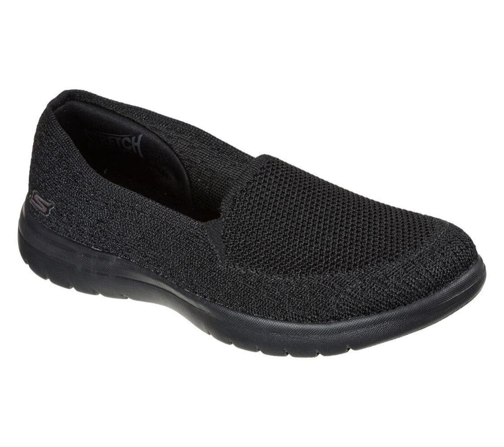 Skechers On the GO Flex - Beloved Women\'s Trainers Black | NQZT58701