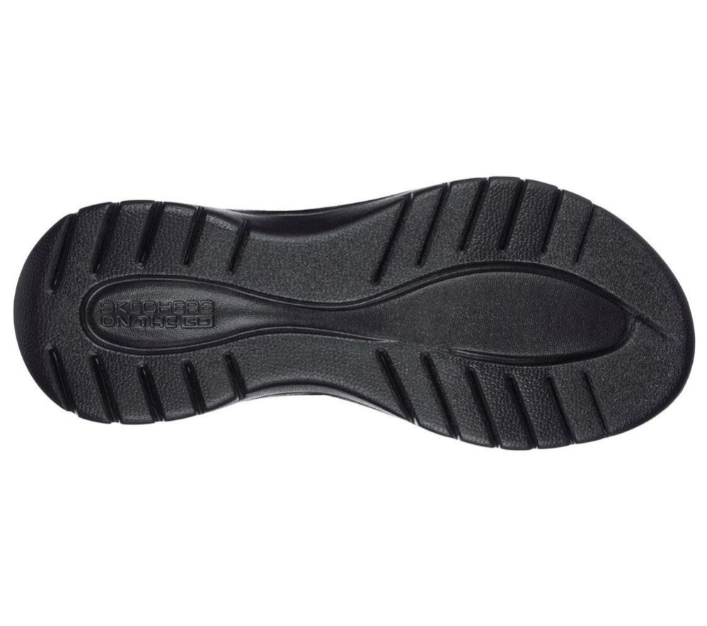 Skechers On-the-GO Flex - Breakaway Women's Flip Flops Black Grey | WRPN61802
