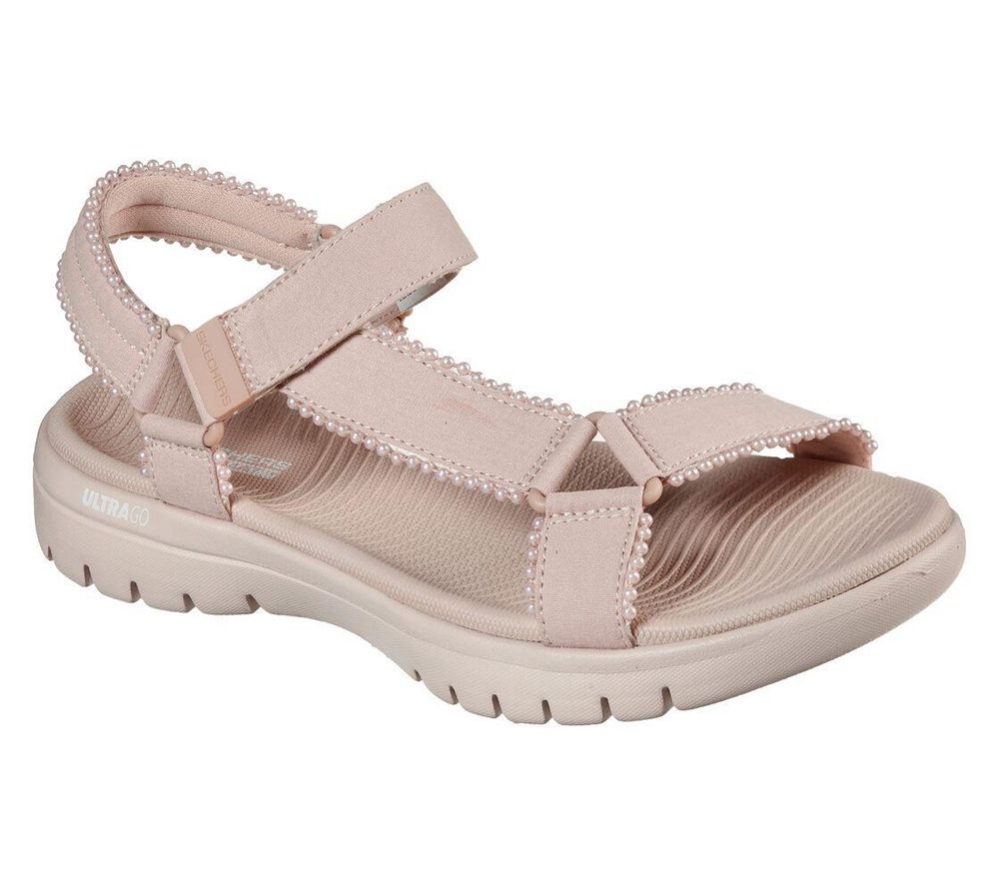 Skechers On-the-GO Flex - Classy Women\'s Sandals Pink | UJRN76032