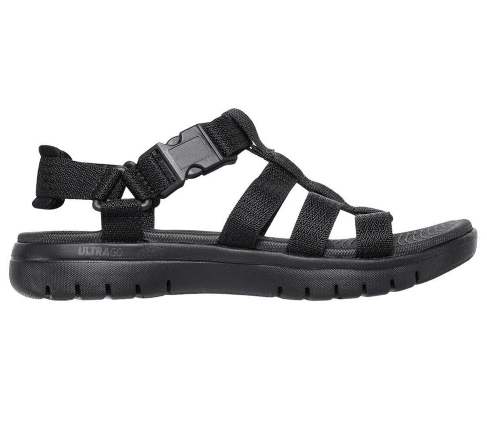 Skechers On-the-GO Flex - Escape Women's Sandals Black | CDAY97423