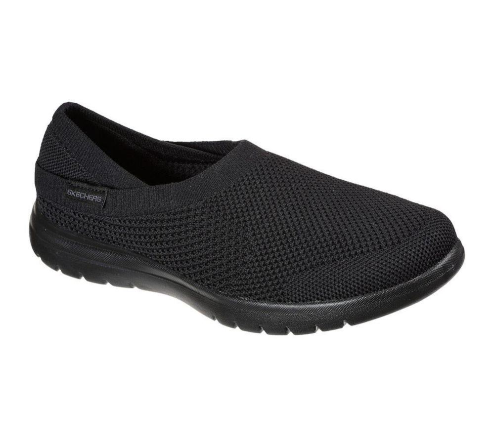 Skechers On-the-GO Flex - Remedy Women\'s Trainers Black | SXEK41367