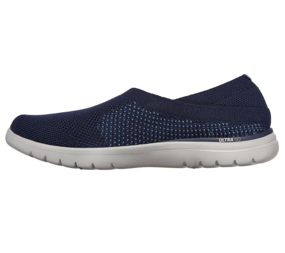 Skechers On-the-GO Flex - Remedy Women's Trainers Navy | ZADU26745