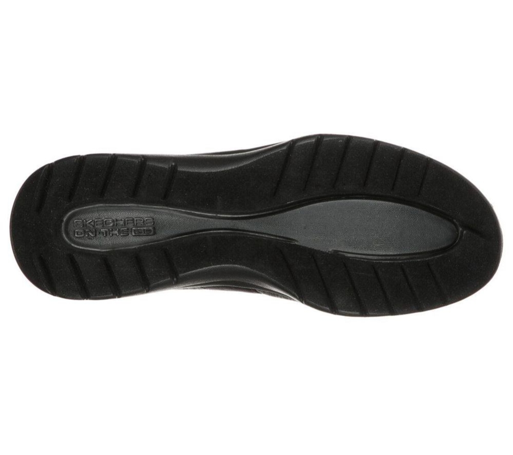 Skechers On the GO Flex - Splendors Women's Walking Shoes Black Grey | SECQ74298