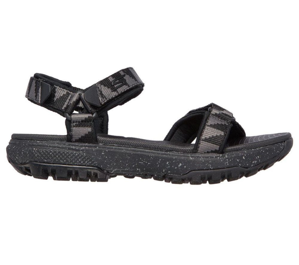 Skechers On the GO Outdoor Ultra - Desert Daze Women's Sandals Black Grey | OIGB15980