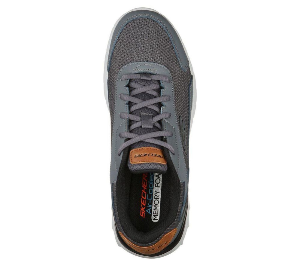 Skechers Overhaul 2.0 - Enforcer Men's Training Shoes Grey Brown | PKER04291