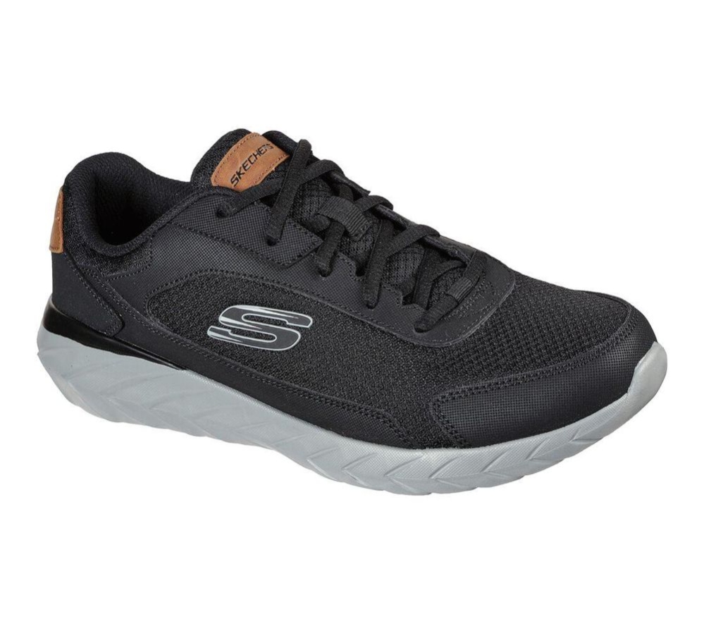 Skechers Overhaul 2.0 - Enforcer Men\'s Training Shoes Black Grey | WAVR70185