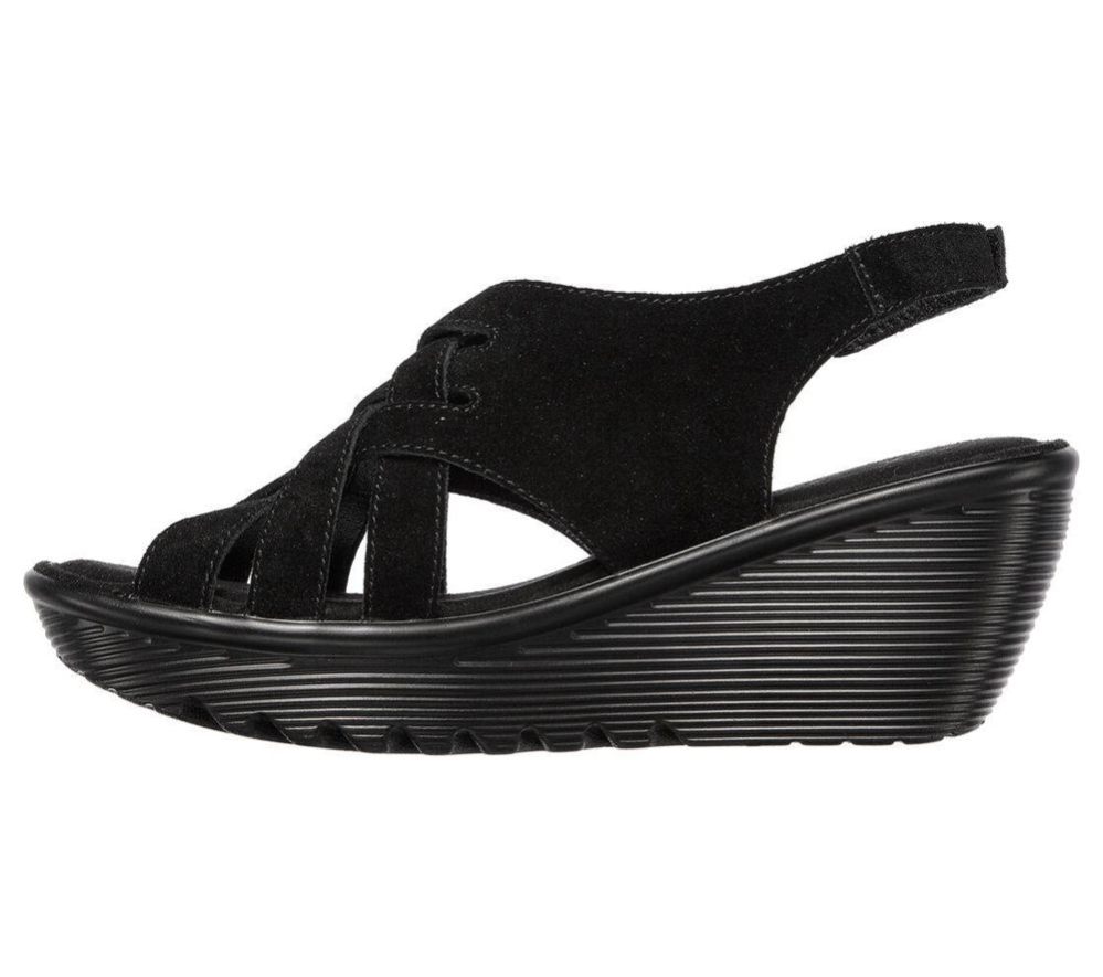 Skechers Parallel - Love Song Women's Sandals Black | CNUR45162