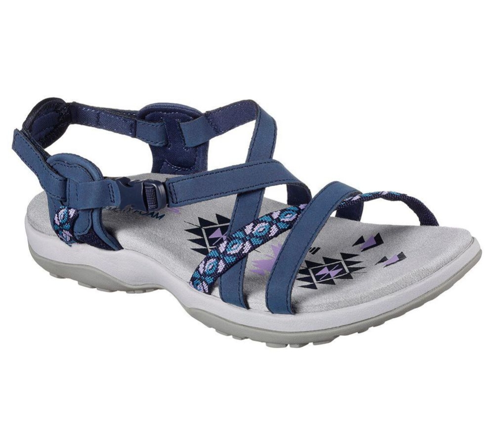 Skechers Reggae Slim - Vacay Women\'s Sandals Navy | SFJM13209