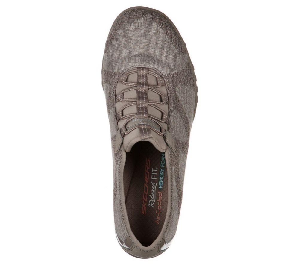 Skechers Relaxed Fit: Breathe-Easy - Opportuknity Women's Trainers Grey | HTIW54861