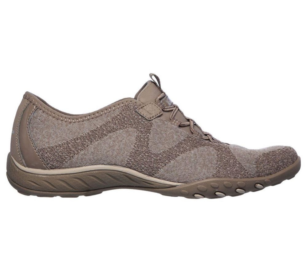 Skechers Relaxed Fit: Breathe-Easy - Opportuknity Women's Trainers Grey | HTIW54861