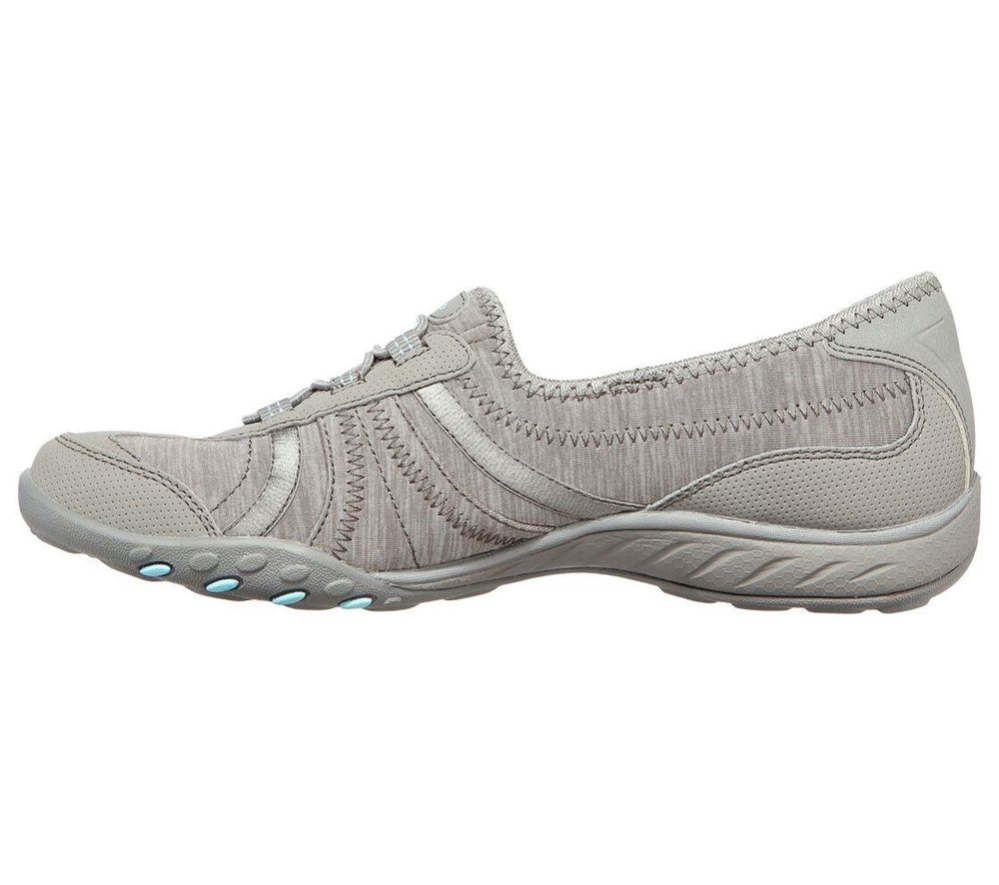 Skechers Relaxed Fit: Breathe-Easy - Proud Moment Women's Trainers Grey | LYDP80917