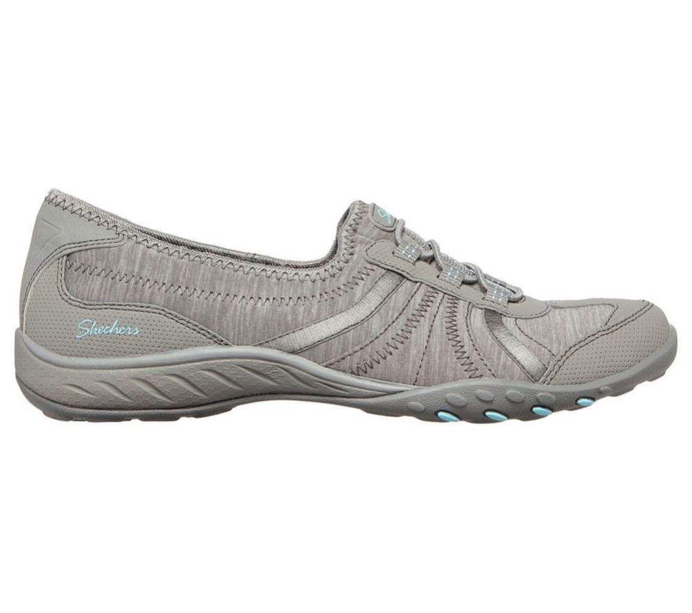 Skechers Relaxed Fit: Breathe-Easy - Proud Moment Women's Trainers Grey | LYDP80917