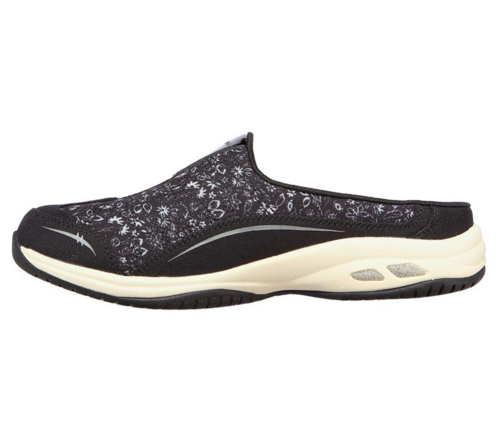 Skechers Relaxed Fit: Commute Time - City Bloom Women's Trainers Black White | ORGC68042