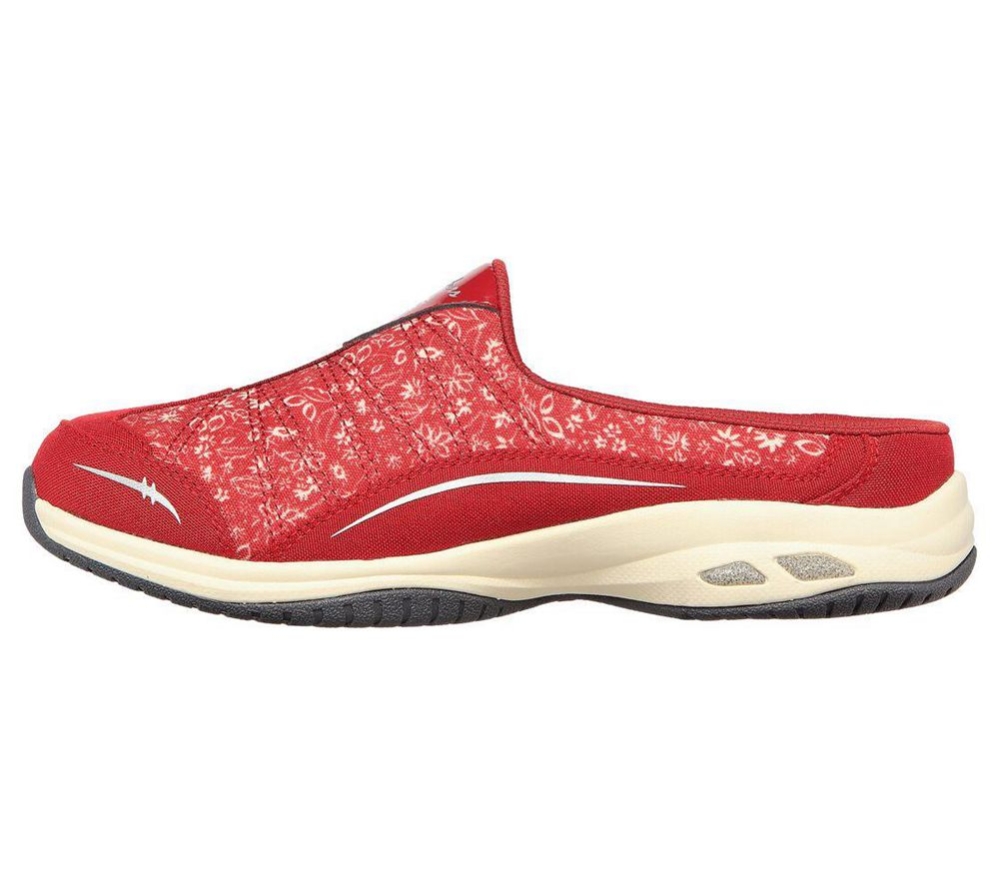 Skechers Relaxed Fit: Commute Time - City Bloom Women's Trainers Red | QDML72614