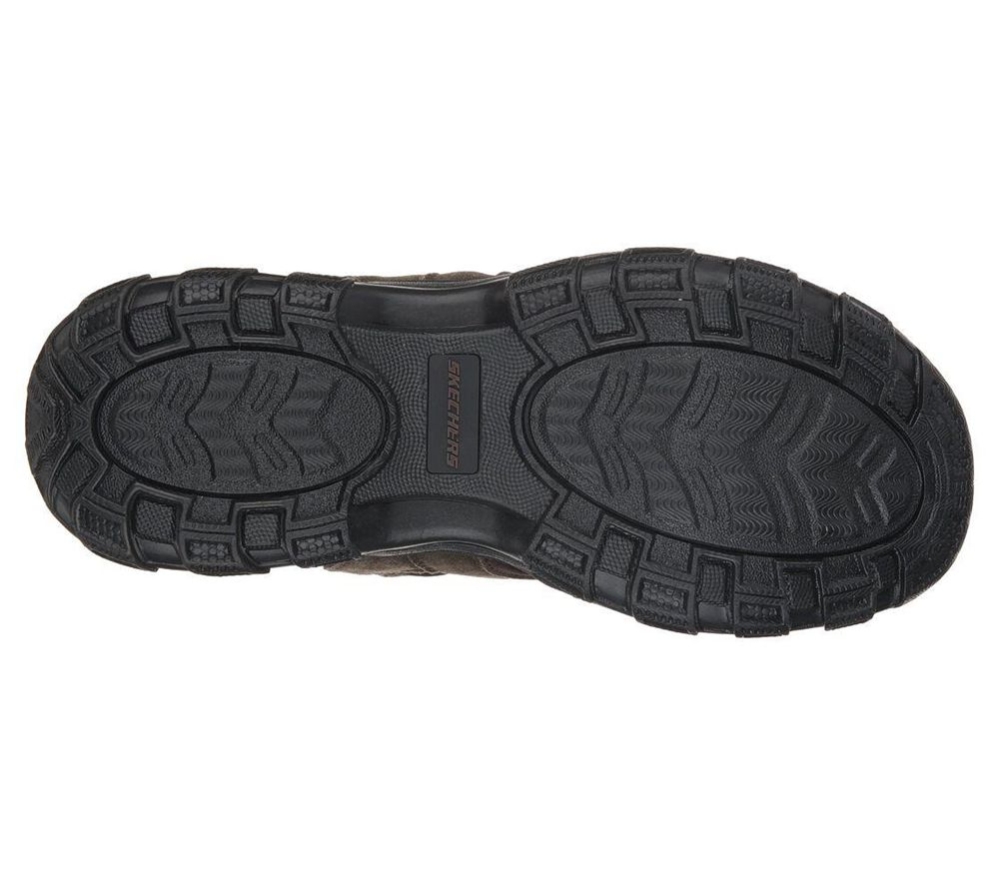 Skechers Relaxed Fit: Conifer - Selmo Men's Sandals Brown | HFPY51376