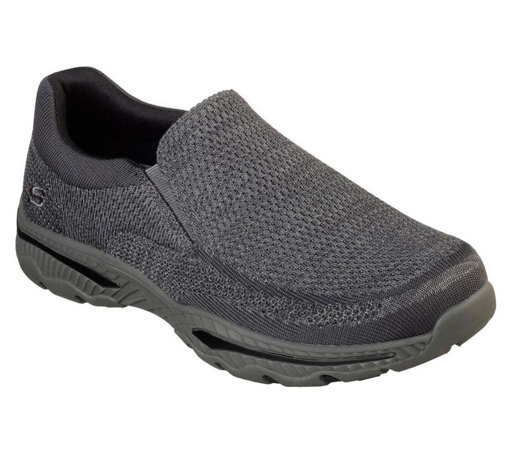 Skechers Relaxed Fit: Creston - Barron Men\'s Loafers Grey | VXJK23547