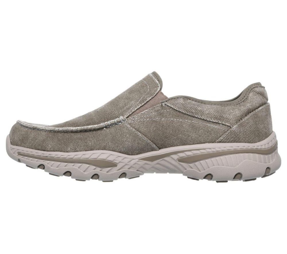 Skechers Relaxed Fit: Creston - Moseco Men's Loafers Grey | BDNU26910