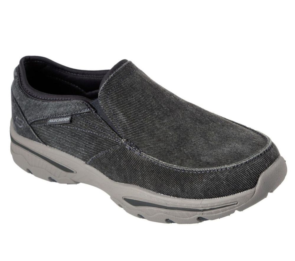 Skechers Relaxed Fit: Creston - Moseco Men\'s Loafers Grey | OHIV97143