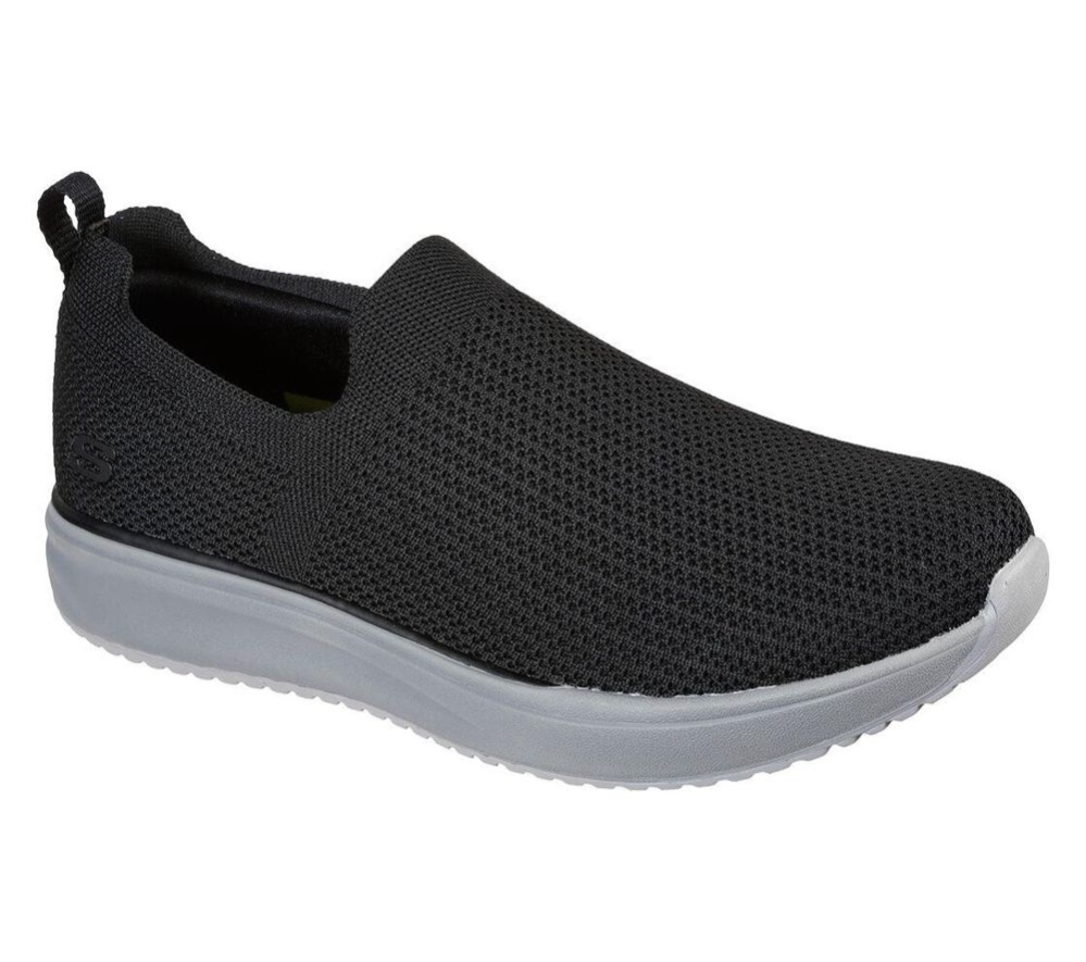 Skechers Relaxed Fit: Crowder - Armel Men\'s Trainers Black | LDVW85916