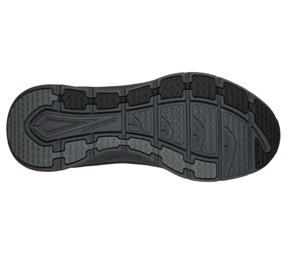 Skechers Relaxed Fit: D'Lux Walker - Quick Upgrade Men's Walking Shoes Grey | ERLV56387