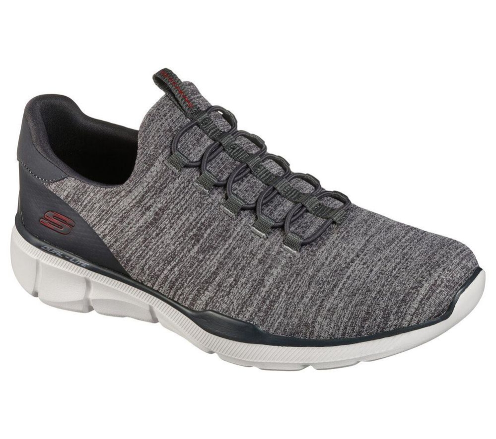 Skechers Relaxed Fit: Equalizer 3.0 - Emrick Men\'s Training Shoes Grey Black | FECB30721