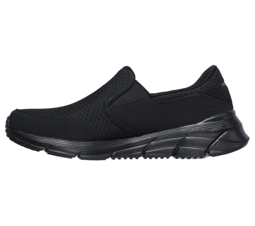 Skechers Relaxed Fit: Equalizer 4.0 - Persisting Men's Walking Shoes Black | OBPJ26510