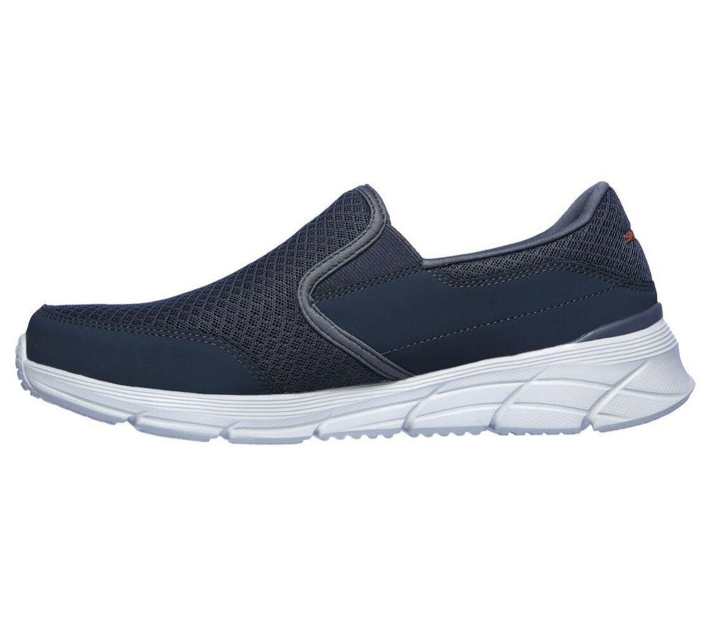 Skechers Relaxed Fit: Equalizer 4.0 - Persisting Men's Walking Shoes Grey Navy | QMUP06529