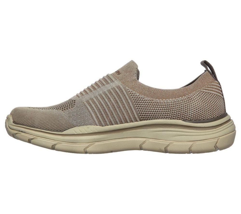 Skechers Relaxed Fit: Expected 2.0 - Hersch Men's Trainers Brown | QLZX57638