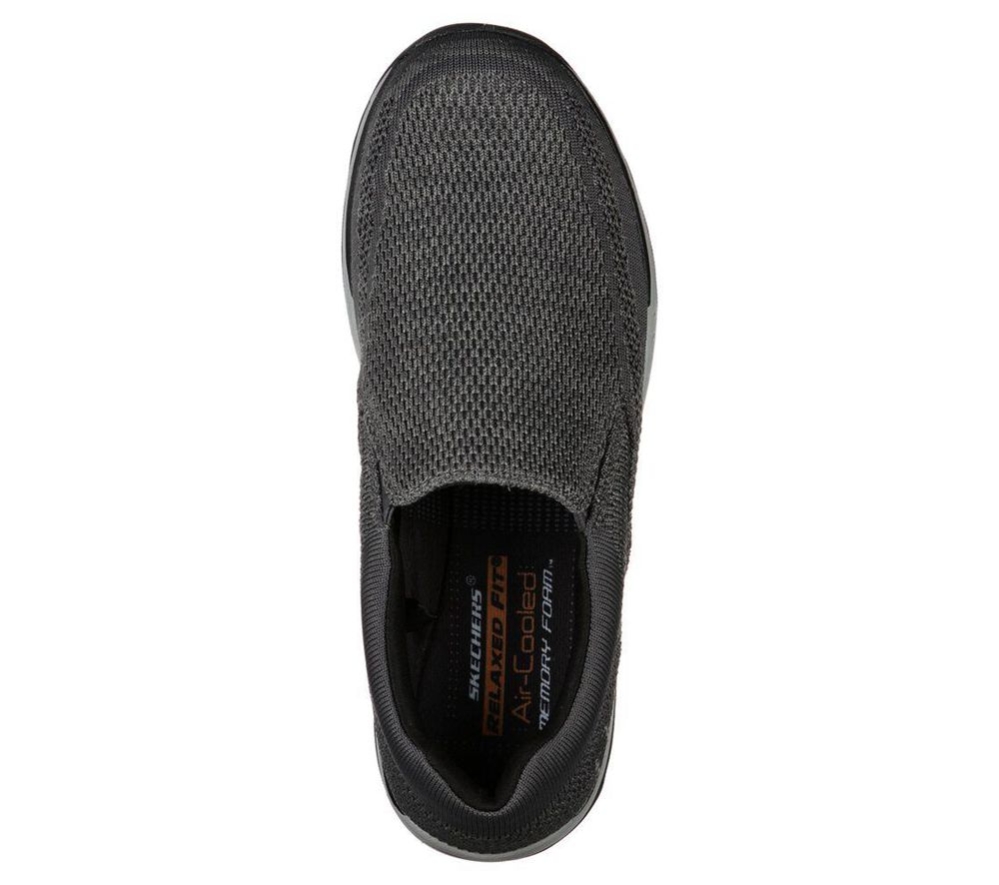 Skechers Relaxed Fit: Expected - Gomel Men's Loafers Grey | FOEZ10367